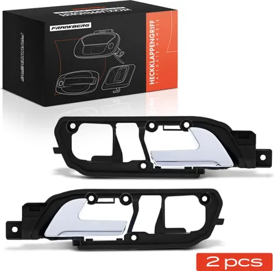 Imagen del producto de Manijas de puerta (delantera, derecha e izquierda) para VW Polo familiar (hatchback) modelos 9A y 9N. (Cantidad: 2)