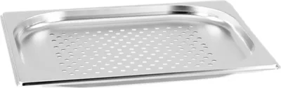 Produktbild von GN Behälter Gastronorm 1/2  20 mm gelocht/perforiert aus Edelstahl GVK ECO