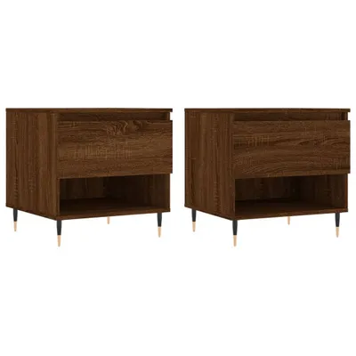 Produktbild von Couchtische 2 Stk. Braun Eichen-Optik 50x46x50 cm Holzwerkstoff