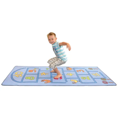 Produktbild von Happy Kidz Kinderteppich Hüpfespiel 201100035