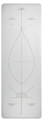 Obrázek produktu pro Jógová podložka Myga – Alignment 6 mm XL – šedá