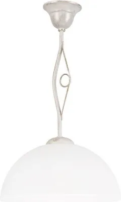 Obrázek produktu pro Stropní lampa Shabby White Antique Glass Shade Ø32,5cm PRISCILLA Stropní lampa do obývacího pokoje a jídelny