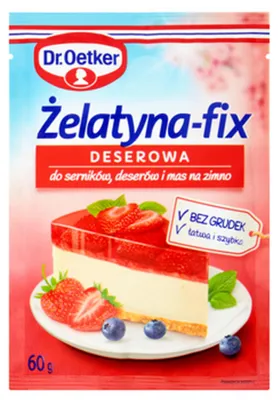 Obrázok produktu pre Dr. Oetker Želatína na dezerty 60 g