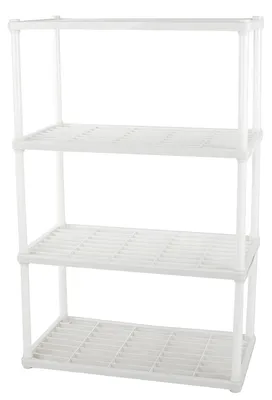 Immagine prodotto di Verk 27047 Scaffale multiuso 4 ripiani bianco