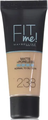 Obrázek produktu pro Maybelline Fit Me! Foundation Matte + Poreless 238 Syt oplen tekut make-up se zmatujcm efektem 30 ml