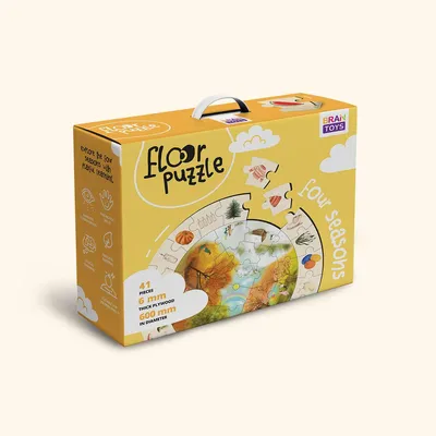Produktbild von Vier-Jahreszeiten-Bodenpuzzle