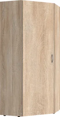 Produktbild von Eckschrank Eiche MIAMI-43, B/H/T ca. 80/185/80 cm