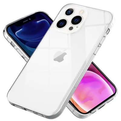 Zdjęcie produktu dla Etui NALIA „GLAZE” do Apple iPhone 13 Pro Max – przezroczyste etui ochronne z TPU, zapobiegające żółknięciu, smukłe i lekkie – przezroczyste etui na telefon