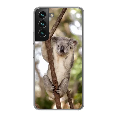 Produktbild von MuchoWow® Handyhülle Schutzhülle Hülle für Samsung Galaxy S22 Plus Koala - Äste - Tier - Kinder - Jungen - Mädchen Silikon Softcase Handy Hülle - Schutzabdeckung