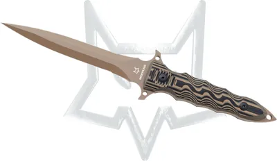 Produktbild von FOX - Messer Modras Festmesser, Bld N690, Black/Coyote G10 HDL -Nicht -Sharp -Design von Borut Kincl