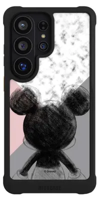 Produktbild von NIVOCASE Hülle für Samsung Galaxy S26 Ultra  Stoßfeste Handyhülle NIVOmax Case Schwarz Disney Marmor Mickey Mouse