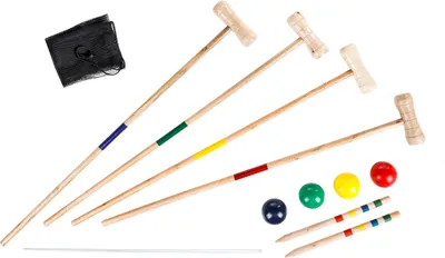 Produktbild von Crocket Spiel für Erwachsene mit 4 Schlägern