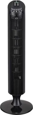 Produktbild von DCG Eltronic VE9295 T, Haushaltsturmventilator, Schwarz, Flur, Kunststoff, 25 cm, 7,5 h
