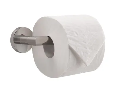 Image de Distributeur de papier toilette Corby Harrogate en acier poli