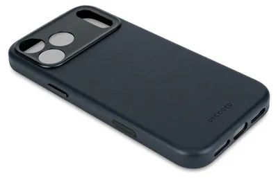 Produktbild von DECODED Lederhülle iPhone 17 Pro Max Navy Shadow