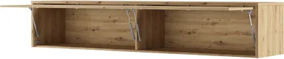 Obrázek produktu pro Furniture24 Nástavec Bed Concept Lenart BC15, skříň pro sklopné postele, 2 dvířka Artisan dub