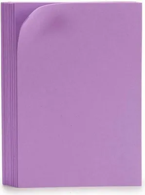 Image de Papier Pincello Violet Eva Rubber 65 X 0.2 X 45 cm 10 Pièces