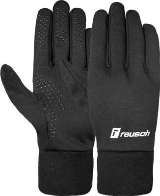 Produktbild von Reusch Feldspieler-Handschuhe Glove mit griffigen Silikonelement an der Innenhand 7701 black/white 6