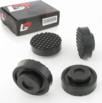 Produktbild von 4x Adapter Wagenheber Aufnahme Hebebühnen Gummiauflage Gummi Ø 64x28mm für BMW