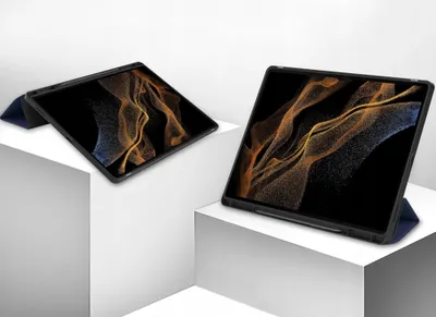 Produktbild von Smart Pencil TPU-Hülle für Samsung Galaxy Tab S10 Ultra (Marineblau)