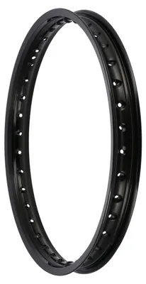 Immagine prodotto di Cerchio in lega da 1,6 x 19 ", anodizzato nero e lucidato - Simson S53, S83