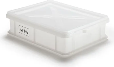 Produktbild von Alfa Forni Teig Box 40 cm x 30 cm inkl. Deckel