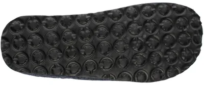 Produktbild von Fischer Herren Hausschuh Filz Pantoffel Leder Fußbett Helge 0924, Größe:41 EU, Farbe:Blau