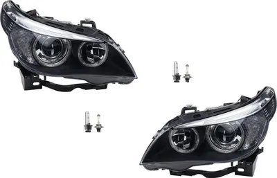 Obrázok produktu pre Johns, Xenónové HSW svetlomety vhodné pre BMW radu 5 set E60 E61 s D2S H7 2005-2007 L R 63127160193 63127160194