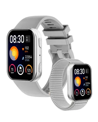 Image de Bracelet de fitness intelligent avec écran HD de 1,93" pour hommes et femmes, compatible avec iOS/Android, podomètre et tracker d'activité