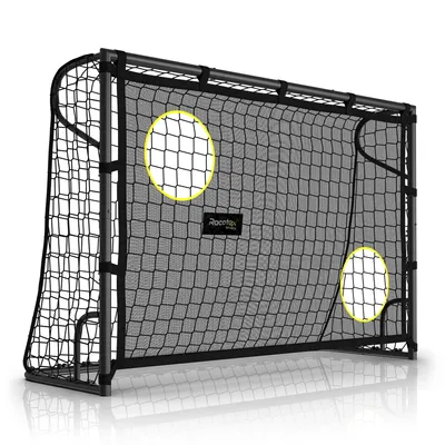 Produktbild von Racetex Fussballtore für Garten Kinder [MIT TORWAND] – Robustes Fußballtor Kinder & Erwachsene,  Stahlrahmen Front & wetterfestem Fußballnetz 240x160