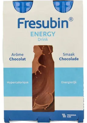 Productafbeelding van Fresubin Energy drink chocolade 200ml (4 stuks)