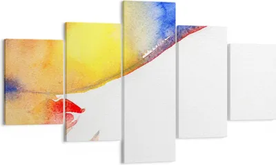 Produktbild von Bild auf Leinwand - Leinwandbild - Modell modern schön Design - 125x70cm - Wand Bild - Wanddeko - Leinwanddruck - Bilder - Kunstdruck - Wanddekoration - Leinwand bilder - Wandkunst - EA125x70-3138