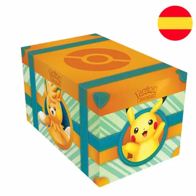 Obrázok produktu pre Kolekcjonerska Skrzynka Skarbów Pokemon - Gra Karciana w Języku Hiszpańskim