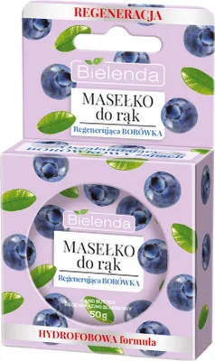 Image de Crème pour les mains régénérante à la myrtille Bielenda, 50g