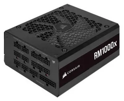 Zdjęcie produktu dla Corsair RMx Series RM1000x, 1000 W, 100 - 240 V, 47 - 63 Hz, 12 - 5 A, 12 A, 5 A
