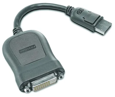 Produktbild von Lenovo 45J7915, 0,2 m, DVI-D, DisplayPort, Männlich, Männlich, Gerade