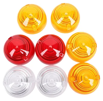 Produktbild von 8 Stück Seitenmarkierungsanzeige Rücklicht Lampenlinse Ersatz für Land Rover Serie 3 90 110 589284 589285 RTC210