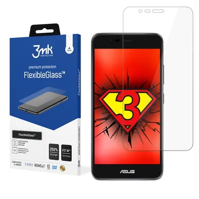 Produktbild von 3mk Display Hybridglas FlexibleGlass für Asus Zenfone 3 Max 0,3mm 7H