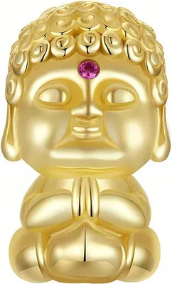 Immagine prodotto di Ciondoli Pandora, ciondoli Buddha in oro, argento sterling 925, ciondoli Trusky