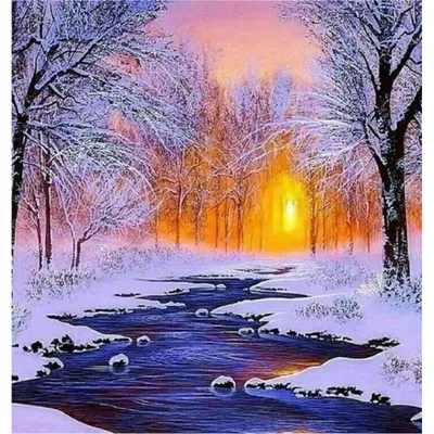Productafbeelding van DIAMENTOWA MOZAIKA, WINTER, STROOMVOERING, NO-2000734 - Norimpex