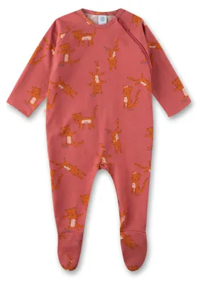 Produktbild von Sanetta Baby-Strampler rosa Leopard  86