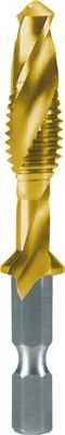 Produktbild von RUKO Kombi-Maschinengewindebohrer-Bit "Lang" HSS TiN geschliffen M 5 - 270016T