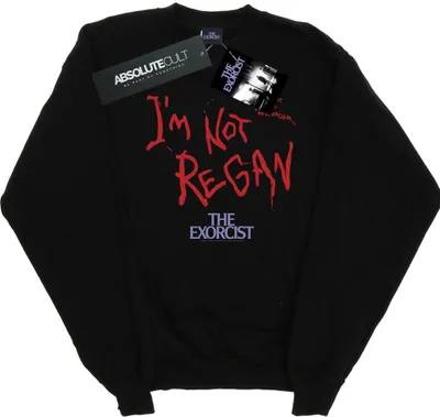 Produktbild von The Exorcist - "I Am Not Regan" Sweatshirt für Herren BI23071 (4XL) (Schwarz)