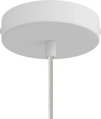 Immagine prodotto di Creative Cables - Lampada a sospensione completa di cavo tessile e doppio paralume Tub-E14