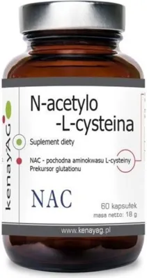 Zdjęcie produktu dla Kenay Nac Nacetylolcysteina 60 kaps. BI3013