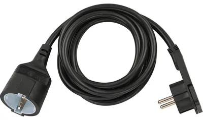 Produktbild von Verlängerungskabel Brennenstuhl 2m H05VV-F3G1,5 schwarz