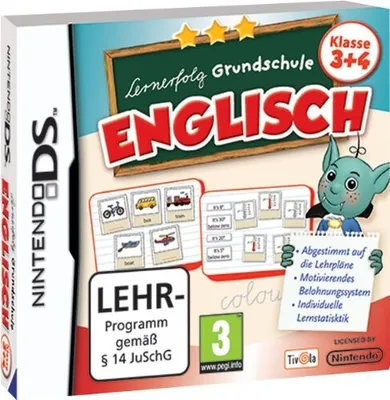 Produktbild von Lernerfolg Grundschule - Englisch Klasse 3+4
