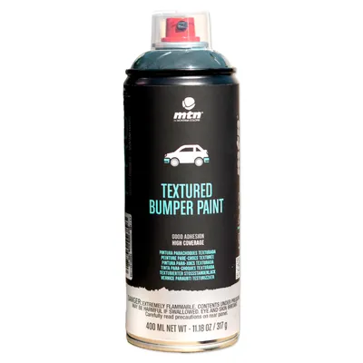 Produktbild von Stoßstangenlack Grau 400ml | Struktur Spray Kunststoff | MTN WEPRO