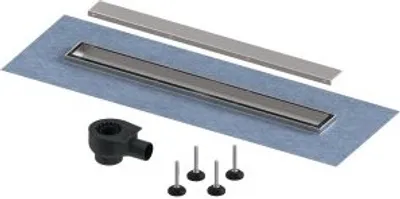 Produktbild von TECE 15150090 TECElinus Plus Duschrinnenset, Ablauf