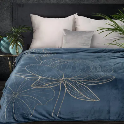 Produktbild von Decke Lili 2 150 X 200 cm Marineblau